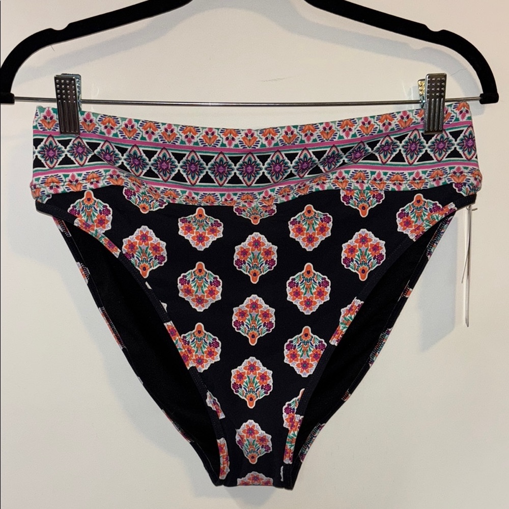 Floral Patterned Bikini Bottom